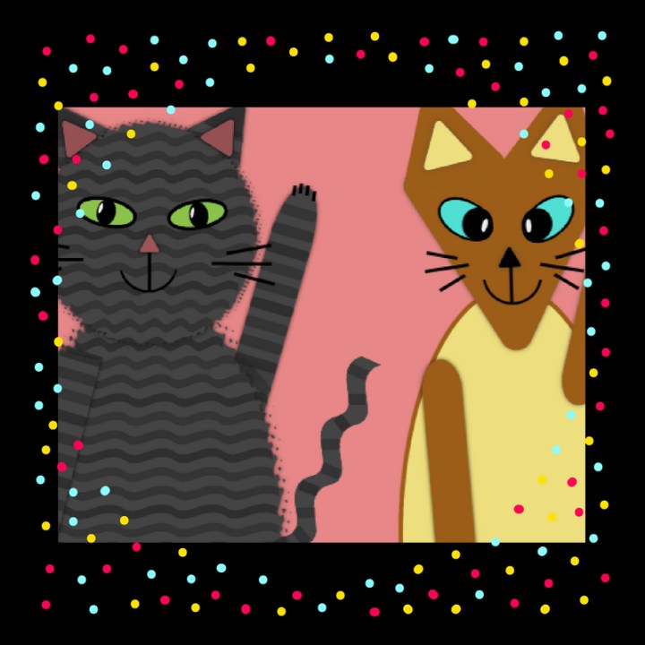 Brother cats Taika and Sparkle. https://mypaltiernan.com